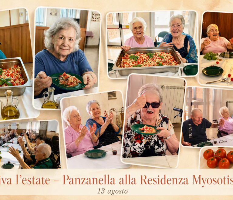 “Eviva l’estate – La panzanella protagonista della merenda alla Residenza Myosotis”